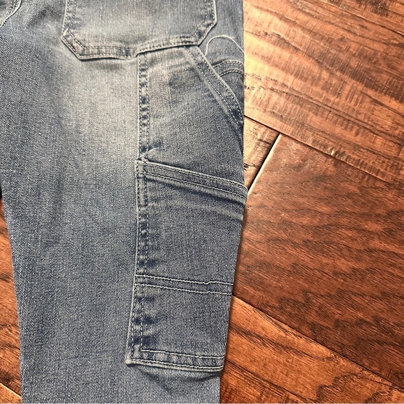 Stylish Indigo Straight Leg Jeans - Picture 4 of 5